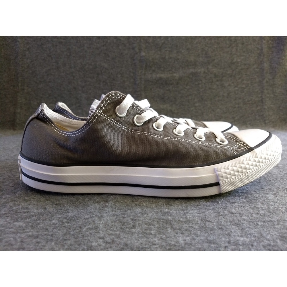 Converse Chuck Taylor All Star Sneakers Low Top Drk Gray Lace Up Unisex M-8/W-10 - Picture 10 of 16